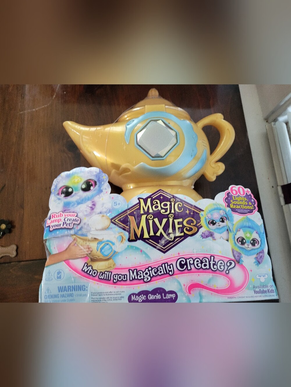 Magic Mixies Magic Genie Lamp Blue NEW